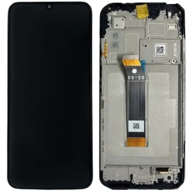Xiaomi Poco M4 5G / Poco M5 4G / Redmi 10 5G / Redmi Note 11E 5G Display (Schwarz) (mit Rahmen) (Premium)