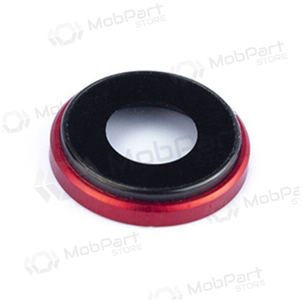 Apple iPhone XR Kameraglas (Rot) (mit Rahmen)
