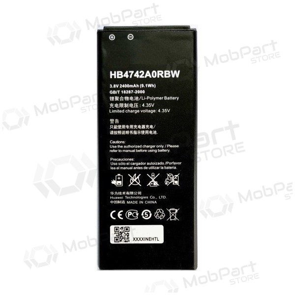 Huawei HB4742A0RBC Ascend G730 / Honor 3C Batterie / Akku (2300mAh) Huawei HB4742A0RBC Ascend G730 / Honor 3C Batterie / Akku (2300mAh)