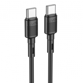 USB Kabel Hoco X83 60W Type-C to Type-C 1.0m Schwarz