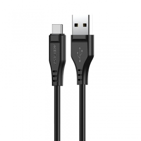 USB-C-Kabel Acefast C3-04 USB-A auf USB-C 1.2 m schwarz