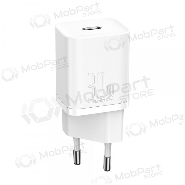 Ladegerät buitinis Baseus Super Si 30W Weiß CCSUP-J02