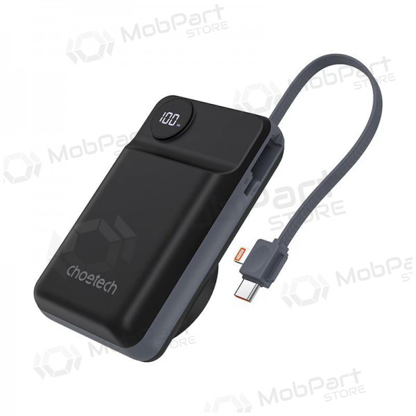 Externe Batterie Power Bank Choetech B696 15W Magsafe 20000mAh Schwarz