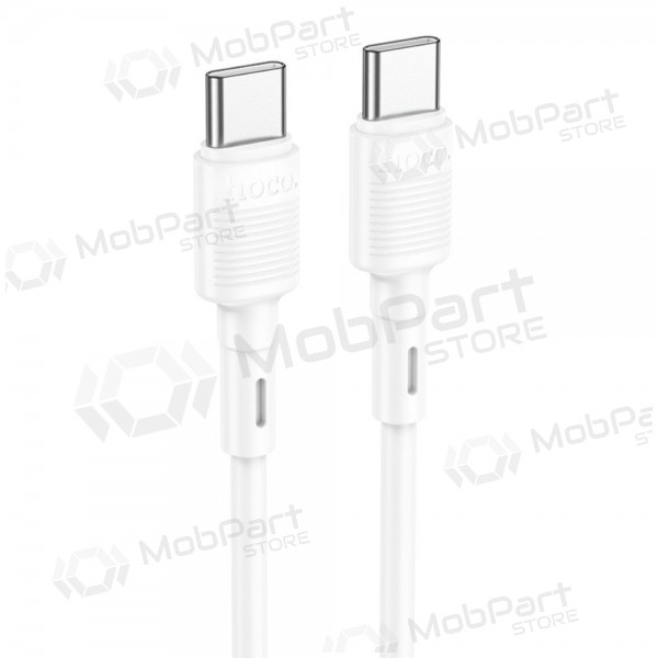 USB-C-Kabel Hoco X83 USB-C auf USB-C 1 m 60 W weiß