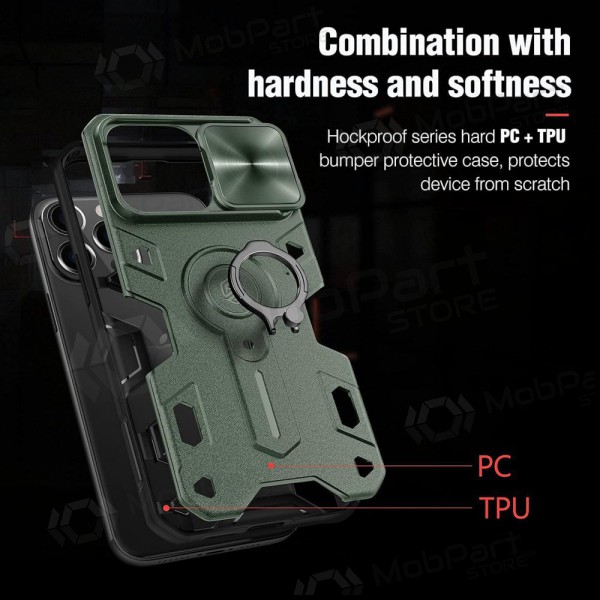 Apple iPhone 14 Pro Handyhülle „Nillkin Armor Pro“ (Grün)
