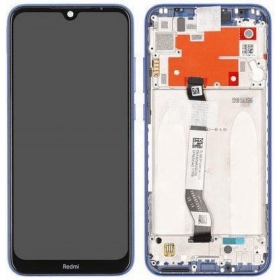 Xiaomi Redmi Note 8T Display (Blau) (mit Rahmen) (original)