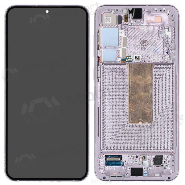Ekranas Samsung S916 S23+ 5G su lietimui jautriu stikliuku und rėmeliu Levander original (service pack)