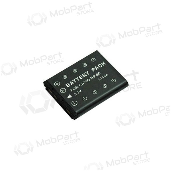 Casio NP-80, NP-82 Fotobatterie / Akku Casio NP-80, NP-82 Fotobatterie / Akku