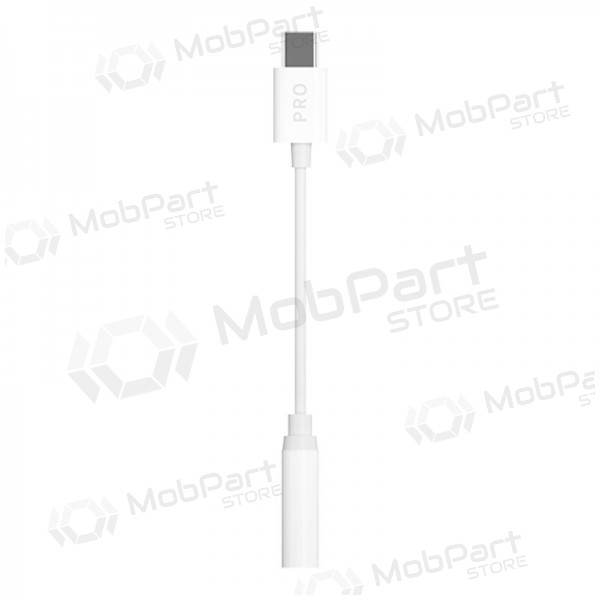Audio-Adapter Dudao L16CPro USB-C auf 3,5 mm weiß