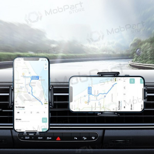 Halterung für Autotelefon Joyroom JR-ZS259 (air vent) Schwarz Halterung für Autotelefon Joyroom JR-ZS259 (air vent) Schwarz