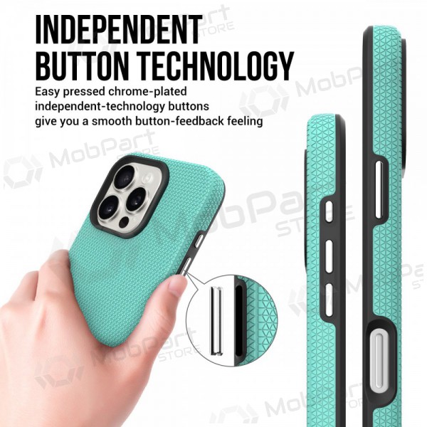 Handyhülle Perfectionists Triangle Mag Case Apple iPhone 16 Pro Max Grün
