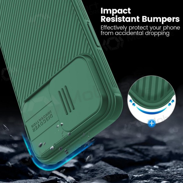 Apple iPhone 15 Pro Max Handyhülle „Nillkin CamShield Pro“ (Grün)