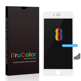 Apple iPhone 8 / SE 2020 / SE 2022 Display (Weiß) (Premium)