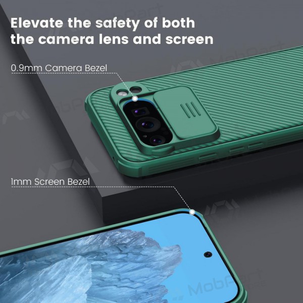Google Pixel 7A Handyhülle „Nillkin CamShield Pro“ (Grün)
