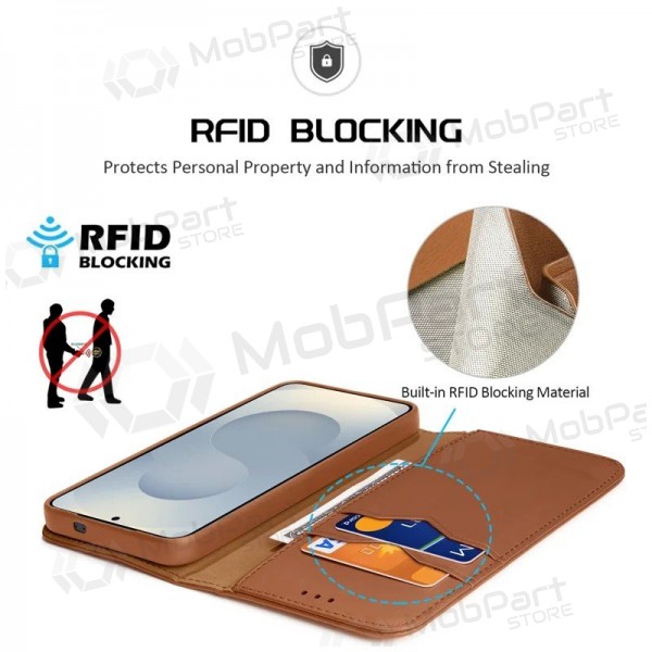 Samsung Galaxy S25 Edge hülle - Dux Ducis Hivo (braun)