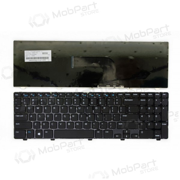 DELL Inspiron 15: 3521, 3537; 15R: 5537, 5521; Vostro: 2521, V2521 Tastatur DELL Inspiron 15: 3521, 3537; 15R: 5537, 5521; Vostro: 2521, V2521 Tastatur