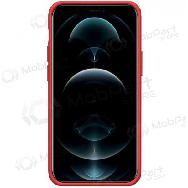 Apple iPhone 15 Pro Handyhülle „Nillkin Frosted Shield“ (Rot)