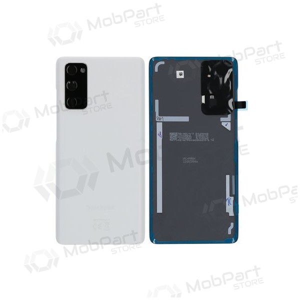 Samsung G780 / G781 Galaxy S20 FE 4G / 5G Rückseite Akkudeckel (Cloud White) (gebraucht grade C, original)