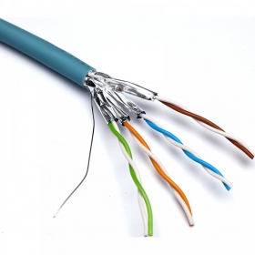 Netzwerkkabel EXCEL 190-191 (1m, Cat6A, U/FTP, LSOH, B2ca)