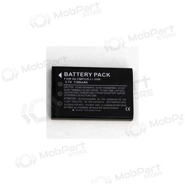Olympus LI-20B Fotobatterie / Akku Olympus LI-20B Fotobatterie / Akku