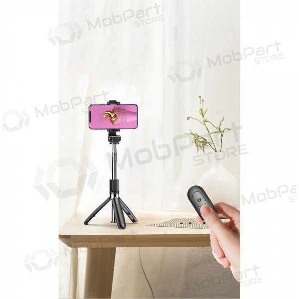 Selfie-Stick XO SS08 Tripod Bluetooth Schwarz