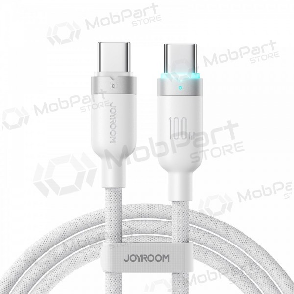USB-C Kabel Joyroom S-A63 USB-C zu USB-C 1.2 m 100 W weiß