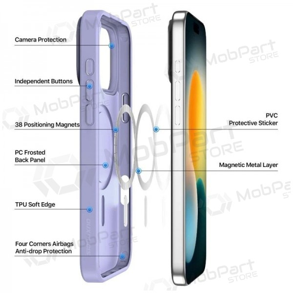 Apple iPhone Air hülle - Dux Ducis Yind (violett)