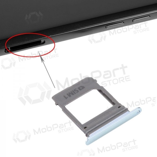 Samsung A520F Galaxy A5 2017 SIM-Kartenhalter (2Stck) (Blau) (original)