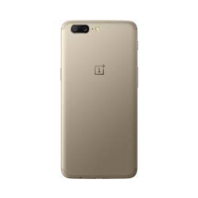 OnePlus 5 Rückseite Akkudeckel (Golden ) (gebraucht grade B, original)