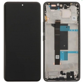 Xiaomi Redmi Note 15 Pro 4G bildschirm (schwarz) (mit rahmen) (OLED)