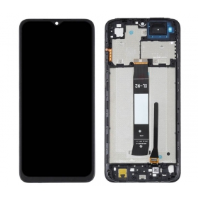 Xiaomi Redmi A1 / A1+ Display (Schwarz) (mit Rahmen) (service pack) (original)