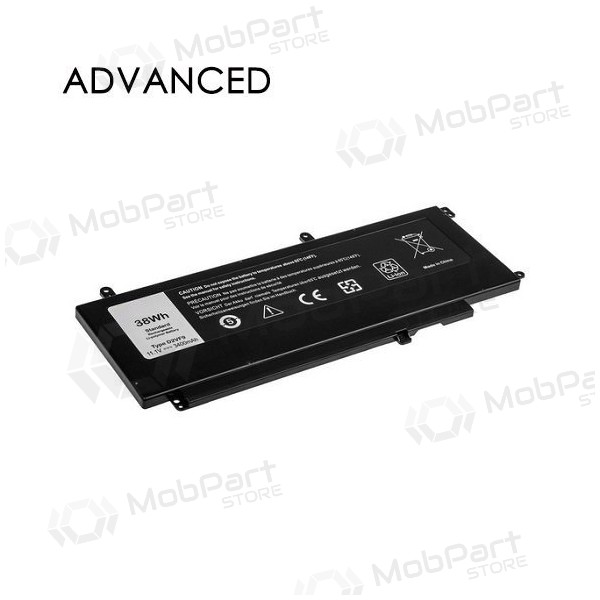 DELL D2VF9, 3400mAh Laptop-Batterie / Akku, Advanced DELL D2VF9, 3400mAh Laptop-Batterie / Akku, Advanced