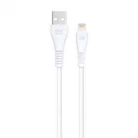 Lightning-Kabel Blue Star PJ-DG5-A USB-A auf Lightning 1 m weiß