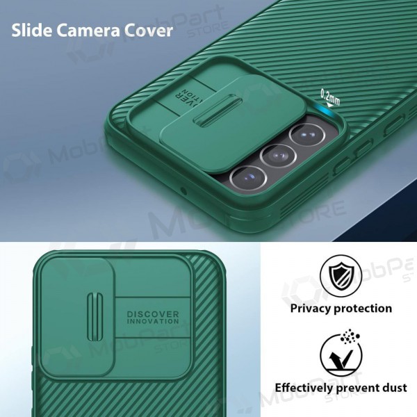 Samsung Galaxy S23 FE Handyhülle „Nillkin CamShield Pro“ (Grün)