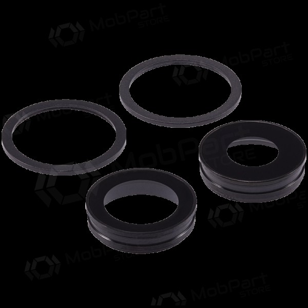 Apple iPhone 11 Kameraglas (2Stck) (Schwarz) (mit Rahmen) Apple iPhone 11 Kameraglas (2Stck) (Schwarz) (mit Rahmen)