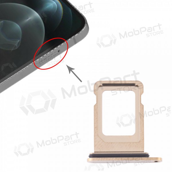 Apple iPhone 12 Pro / 12 Pro Max SIM-Kartenhalter (Golden )