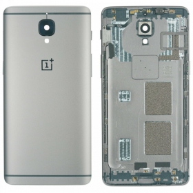 OnePlus 3 / 3T Rückseite Akkudeckel (Silbrig) (gebraucht grade B, original)