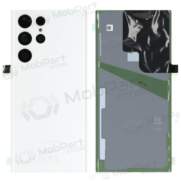 Samsung Galaxy S22 Ultra rückseitige Abdeckung (weiß) (original)