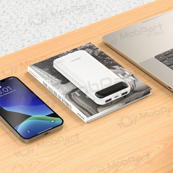 externe Batterie Power Bank Borofone BJ14 Type-C microUSB 2*USB (2A) 10000mAh Weiß externe Batterie Power Bank Borofone BJ14 Type-C microUSB 2*USB (2A) 10000mAh Weiß