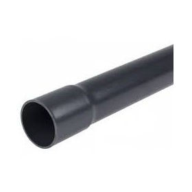 PVC vamzdis Schwarz 32mm su išplatintu galu 3m (10)