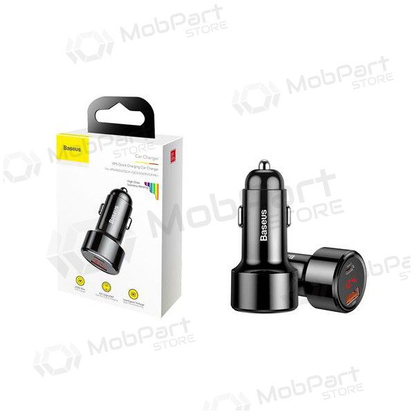 Ladegerät automobilinis Baseus Series x 2 USB Quick Charge 45W CCMLC20C-01 (Schwarz)