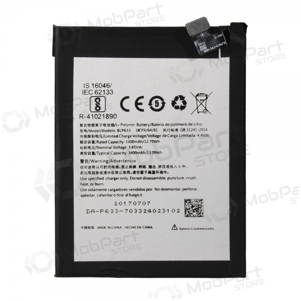 OnePlus 3T (BLP633) Batterie / Akku (3400mAh) OnePlus 3T (BLP633) Batterie / Akku (3400mAh)