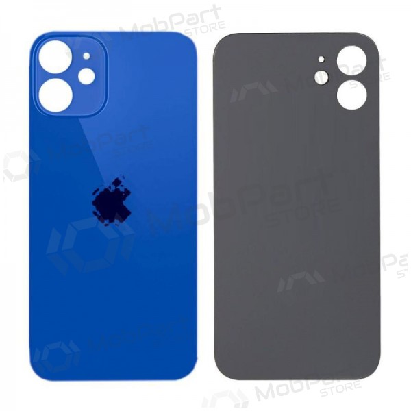 Apple iPhone 12 mini Rückseite Akkudeckel (Blau) (bigger hole for camera) Apple iPhone 12 mini Rückseite Akkudeckel (Blau) (bigger hole for camera)