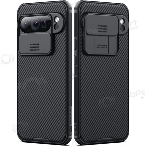 Google Pixel 7A Handyhülle „Nillkin CamShield Pro“ (Schwarz)