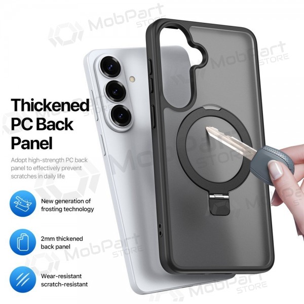 Samsung Galaxy S26+ hülle - Dux Ducis Yind Magnetic Stand (schwarz)