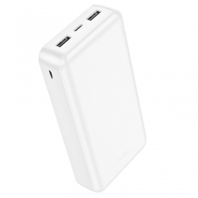 Externe Batterie Power Bank Hoco J100A 2xUSB-A 20000mAh Weiß