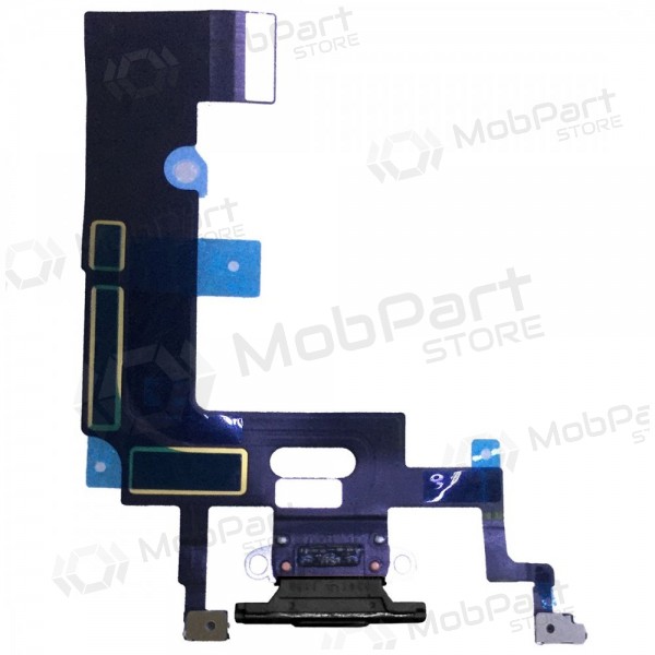 Apple iPhone XR Ladeanschluss und Mikrofonanschluss (Schwarz) Apple iPhone XR Ladeanschluss und Mikrofonanschluss (Schwarz)