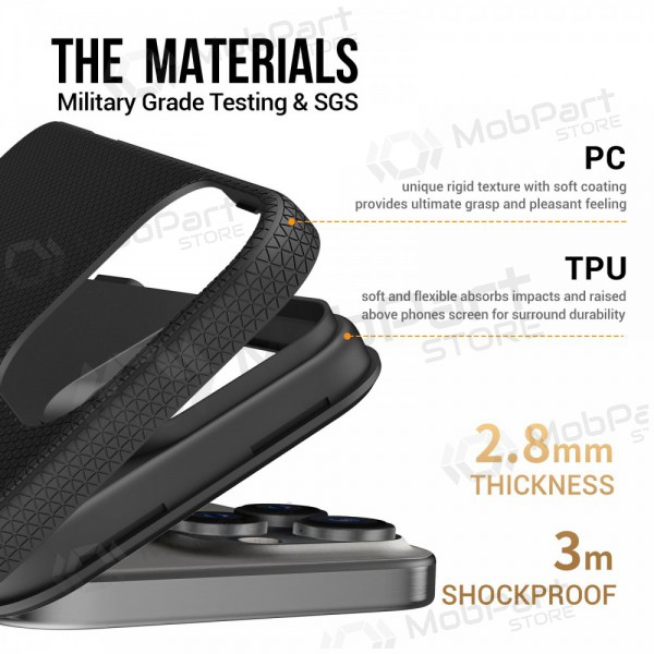 Handyhülle Perfectionists Triangle Mag Case Apple iPhone 11 Pro Schwarz