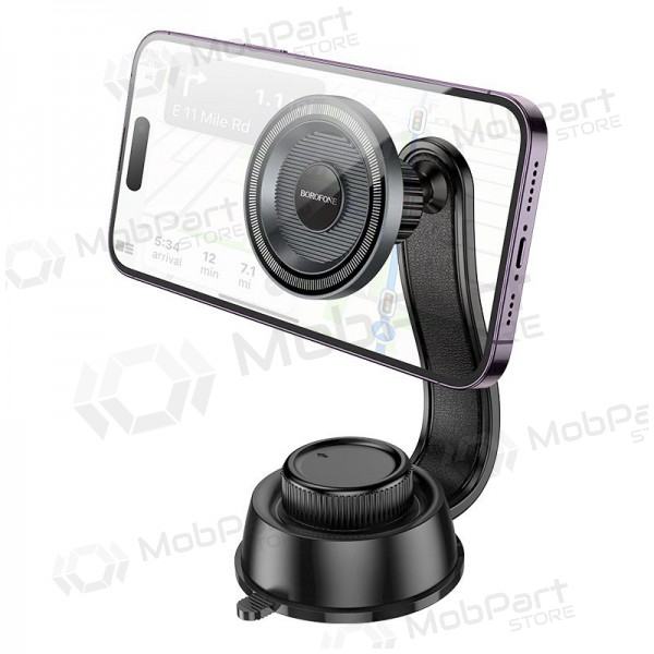 Halterung für Autotelefon Borofone BH123 (dashboard) Schwarz Halterung für Autotelefon Borofone BH123 (dashboard) Schwarz