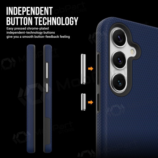 Handyhülle Perfectionists Triangle Case Samsung A266 A26 5G Dunkelblau